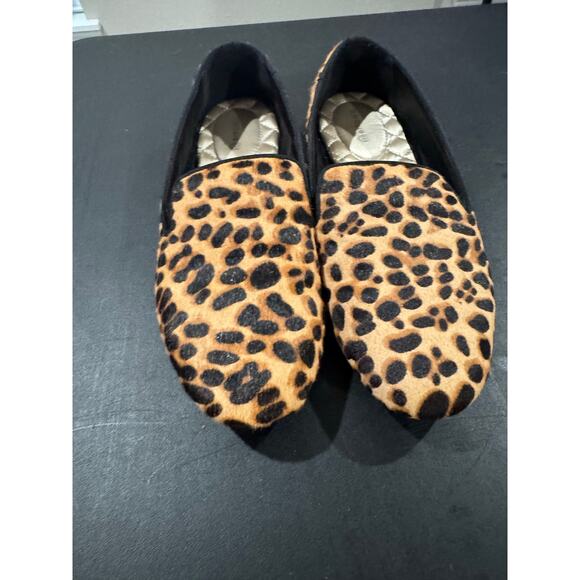 Birdies Calf Hair Leopard Print Classic Flats Size 6.5 - Picture 9 of 12